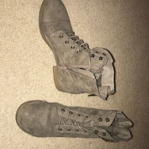 Lace Up Boots Size 8